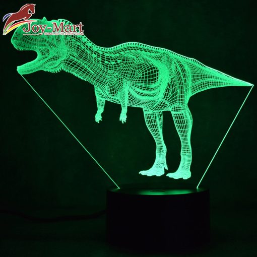 Đèn led 3D khủng long bạo chúa