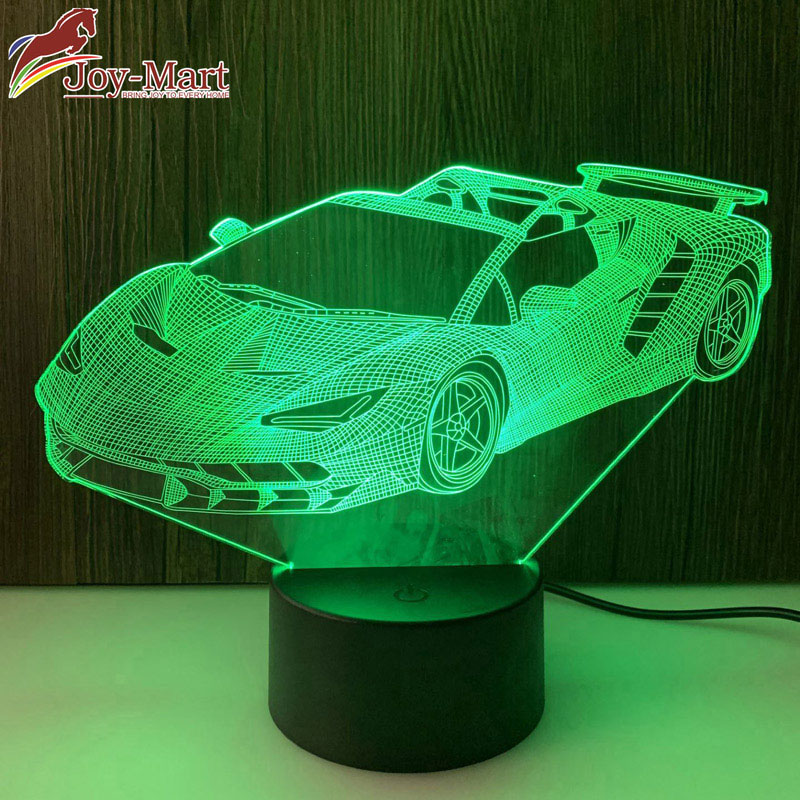 Đèn led 3D siêu xe