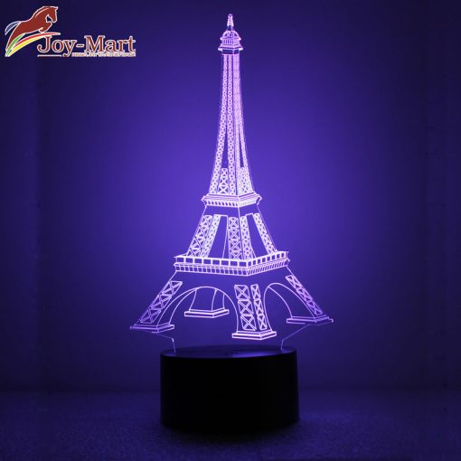 Đèn led 3D tháp Eiffel