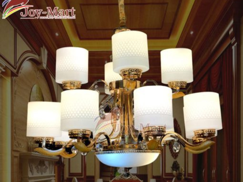 Khi mua đèn chùm hiện đại trang trí phòng khách cần chọn nhà cung cấp có uy tín