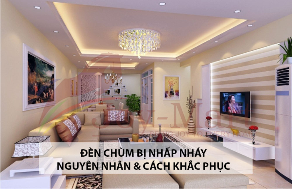 den chum bi nhap nhay