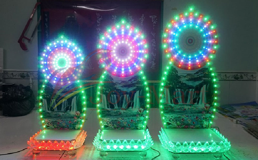 Hạn chế ánh sáng chớp mạnh và nhiều màu sắc