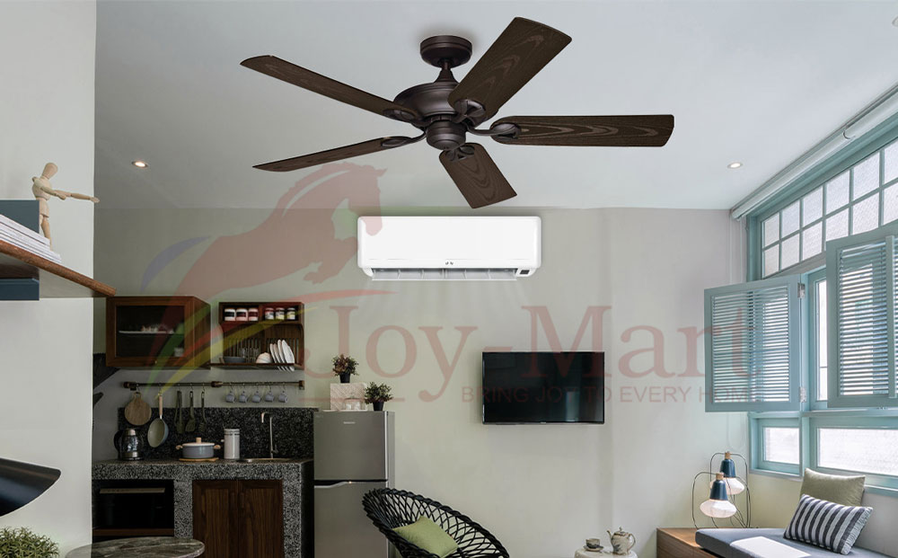 Dùng Chung quạt trần Với Điều Hòa